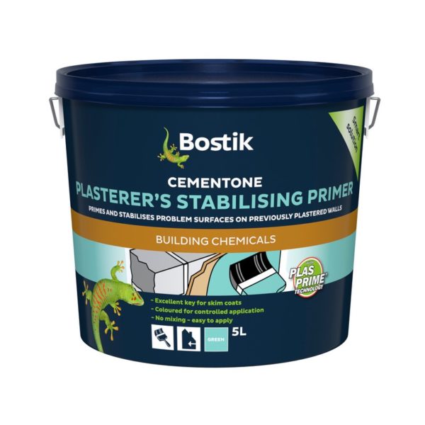 Plasterers Stabilising Primer 5L Bostik Cementone 30806585