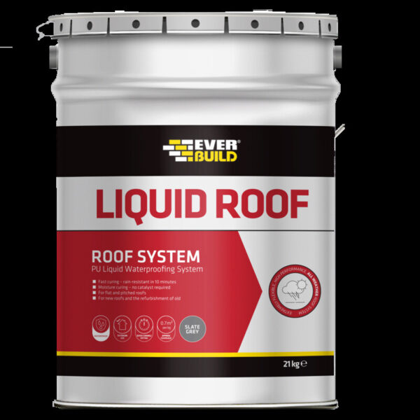 Aquaseal Liquid Roof SLATE GREY 21Kg AQLIQRFGY21