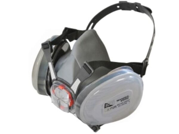 SCAN Twin Half Mask Respirator & P2 Dust Filter SCAPPERESPP2 Cartridges