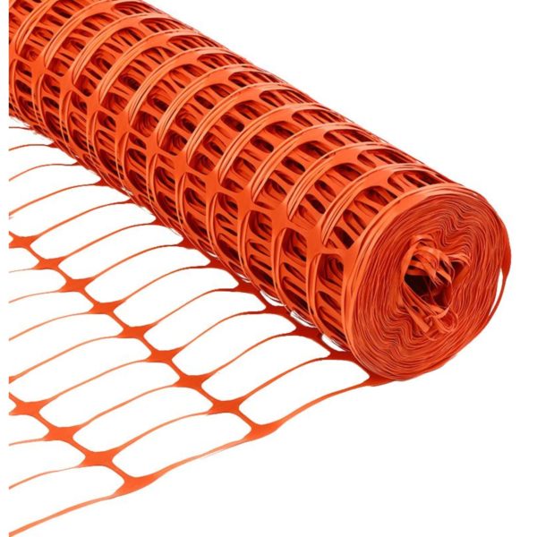Orange Barrier Fencing 1m x 50m