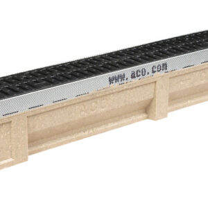 Aco Civicdrain No 0.0 Drainage Channel With Composite Grate 1000Mm