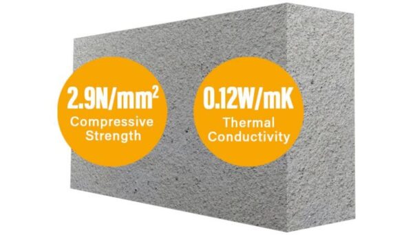 Toplite Standard Aerated Blocks 3.6N 100mm 45/Pk Density 630 Kg/M3 Weight Approx 6.1 Kg Each