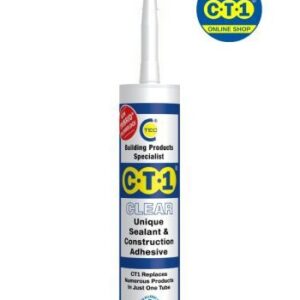 Ct1 Construction Sealant & Adhesive Clear Solvent Free