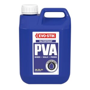 Evo-Stik Evo-Bond Waterproof Pva (Jerry) 5 To 1 Dilution Rate 5 Ltr