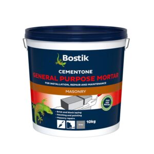 Bostik Cementone General Purpose Mortar Tub Grey 10 Kg