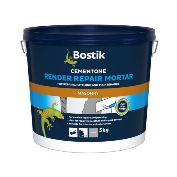 Bostik Cementone Render Repair Mortar Grey 5Kg