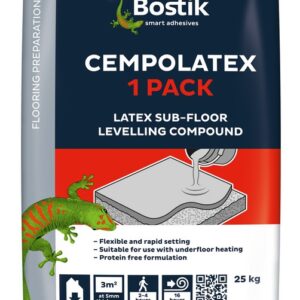 Latex 1 Pack Self Levelling Compound 25Kg Cempolay Bostik Cempolatex