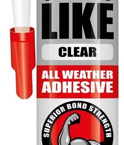 Evo-Stik Sticks Like All Weather Ms Polymer Adhesive Clear C20