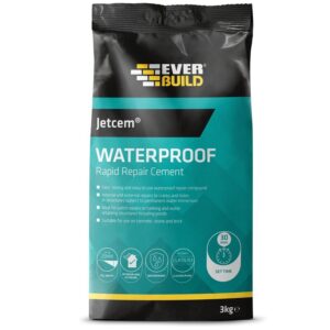 Jetcem Waterproofing Rapid Setting Cement 3Kg Turquoise Bag