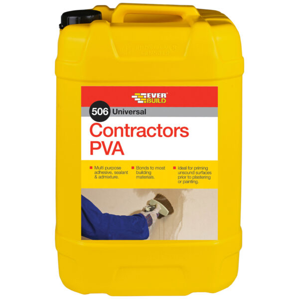 Everbuild 506 Contractors Pva 5Ltr Sikabond