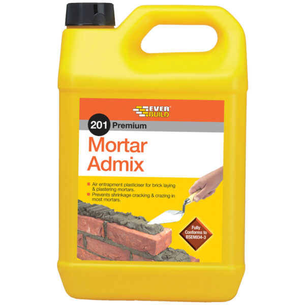Everbuild 201 Mortar Admix 5Ltr