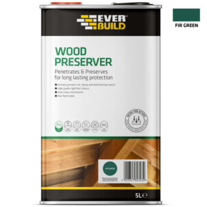 Everbuild Wood Preserver Fir Green 5L