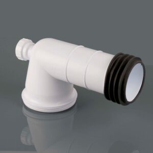 90° Bent Pan Connector With Boss Inlet