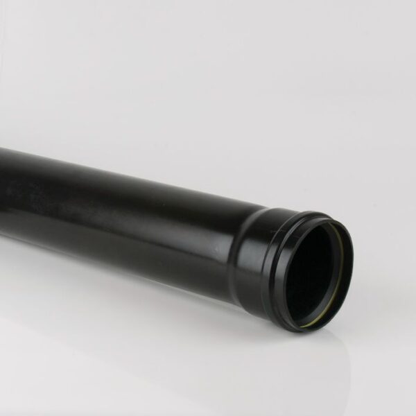110Mm X 4M Single Socket Downpipe