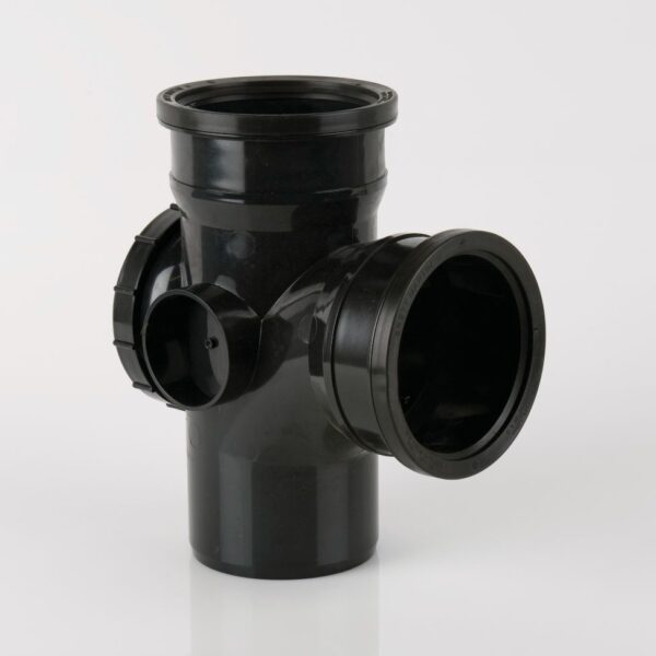 110Mm X 92.5° Double Socket Access Branch