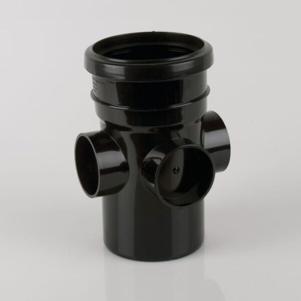 110Mm X Single Socket Triple Boss Pipe