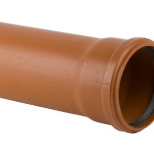 110Mm X 3M Single Socket Pipe En 1401-1