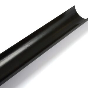 112Mm Roundstyle Cast Iron Effect Gutter X 2M