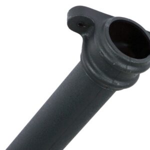 68Mm Round Cast Iron Effect Socketed Pipe With Lugs X 1.8M