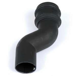 68Mm Round Cast Iron Effect 75Mm Offset