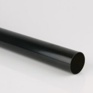 68Mm X 4M Plain End Round Downpipe