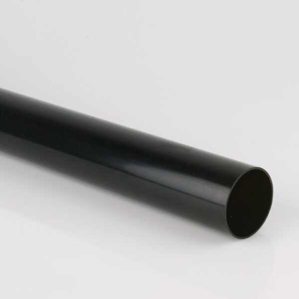 68Mm X 4M Plain End Round Downpipe