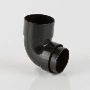 68Mm Round Downpipe 92½° Bend
