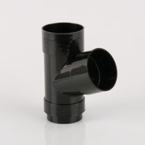 68Mm Round Downpipe 112½° Branch