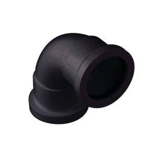 32Mm Straight Connector-Black