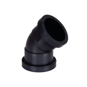 40Mm 135° Obtuse Bend - Black