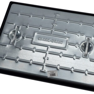 Steel Cover 600X450mm Single Seal 5 Tonne Galvanised Steel Cover Polypropylene Frame