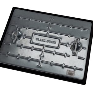 Steel Cover 600X450mm Single Seal 10 Tonne Galvanised Steel Cover Polypropylene Frame