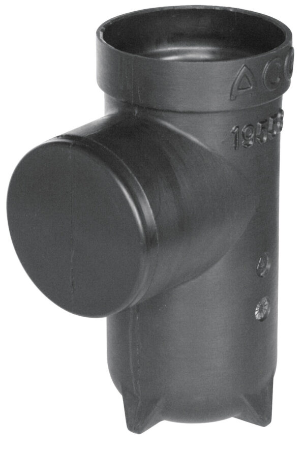 Aco Hexdrain Sump Unit Black Plastic 250Mm Deep