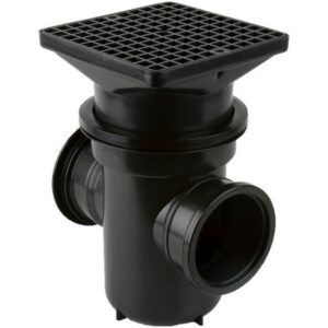 Back Inlet Roddable Gully 90° Outlet Square Grid