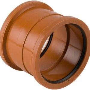160Mm Double Socket Pvc (Bs) Coupler
