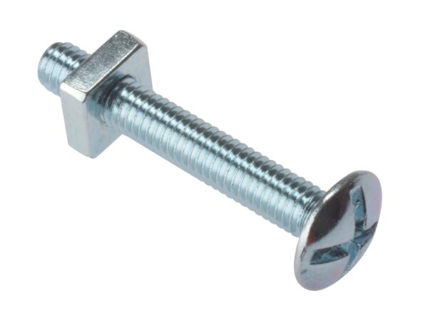 Roofing Bolts & Square Nut M6 X 12mm Bag/25