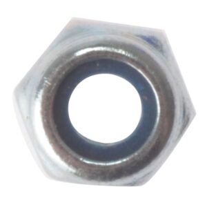 Nylon Locking Nut Bzp M8 Bag/100