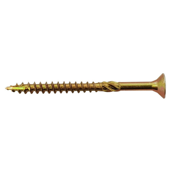 Spectre Advanced Woodscrew 4.0 X 40mm 200 Box Yellow Zinc