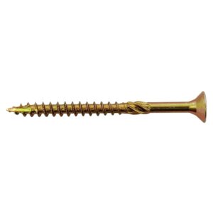 Spectre Advanced Woodscrew 4.0 X 50mm 200 Box Yellow Zinc