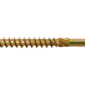 Spectre Advanced 4.0 X 50mm Tub:900 Woodscrew Yellow Zinc