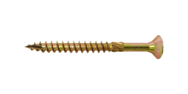 Spectre Advanced 4.0 X 50mm Tub:900 Woodscrew Yellow Zinc