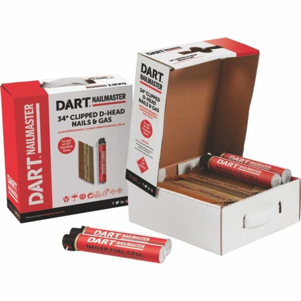 Dart 75X3.1Mm Ring Galvanized Nail & Gas Box
