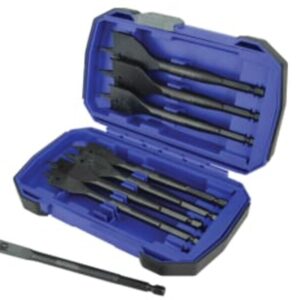 Faithfull Impact Rated Flat Bit Set 8 Piece