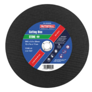 Faithfull Cutting Disc 300 X 3.5 X 20mm Stone