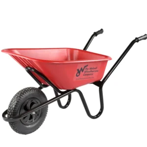 Ranger Heavy Duty Wheelbarrow C/W 400X8 Pneumatic Wheel Red