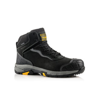 Blitz Buckbootz Tradez S3 Src Black Waterproof Safety Lace Boot, Size 09