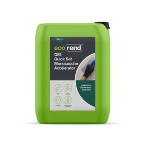 Ecorend Qs1 - Quick Set Monocouche Accelerator 20Lt