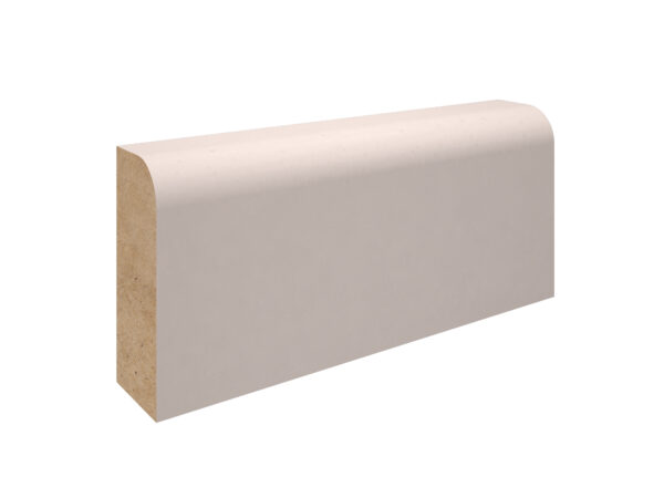 Mdf Round 2" Architrave 18X44mm 5.4M Long Twice Primed Moisture Resistant