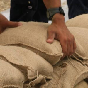 Hessian Sand Bags Empty 13" X 30" C/W Tie String