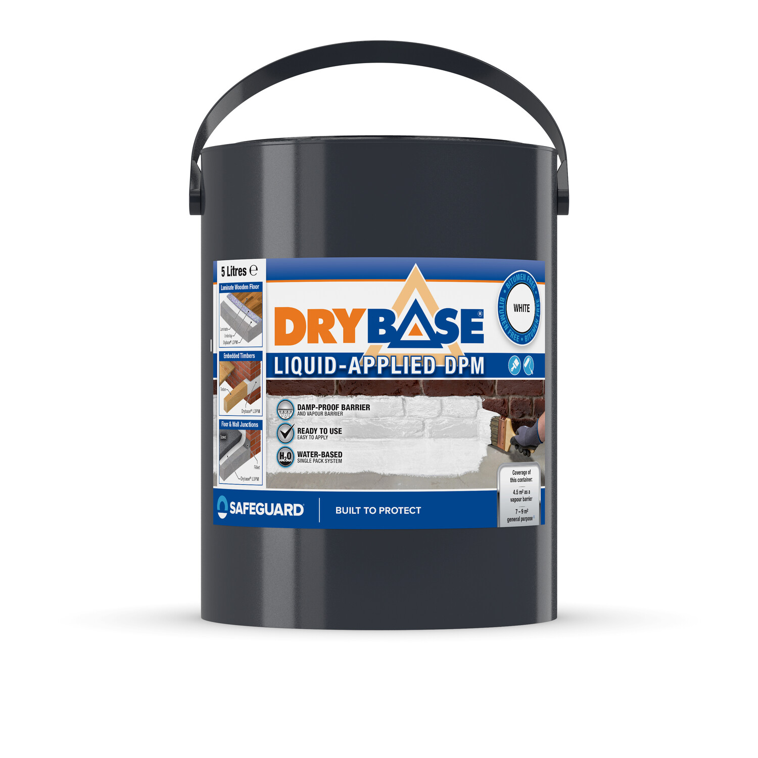 Drybase Liquid-Applied Dpm 5L White